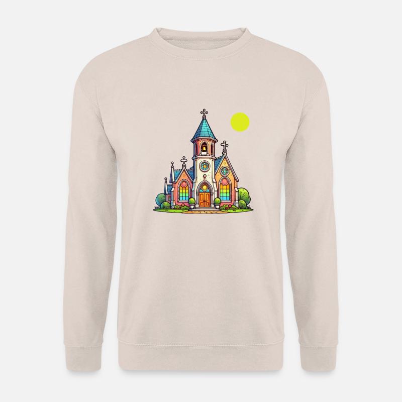 kirche - Unisex Pullover - Sand