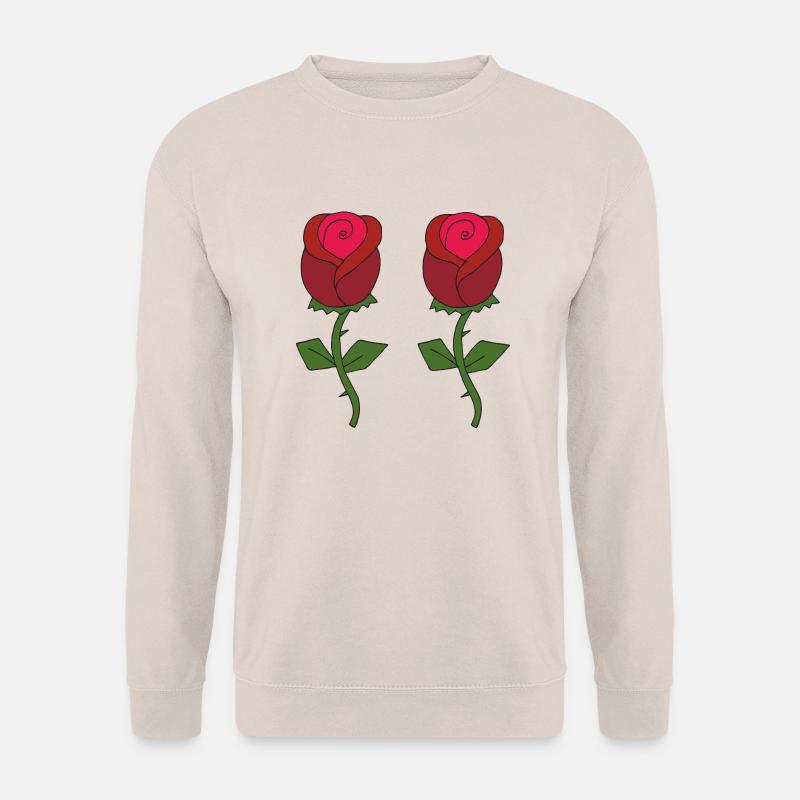 rote rosen - Unisex Pullover - Sand
