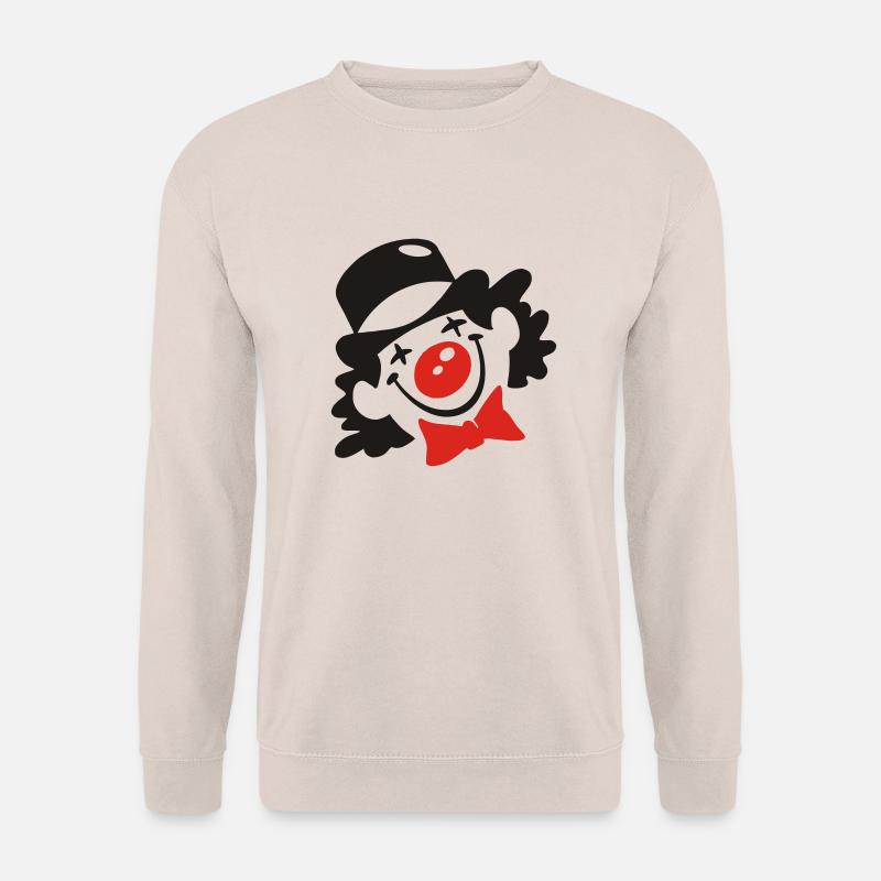 clown - Unisex Pullover - Sand
