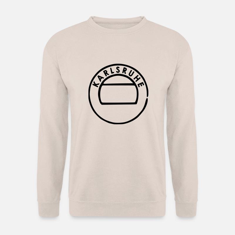 Karlsruhe Poststempel - Unisex Pullover - Sand