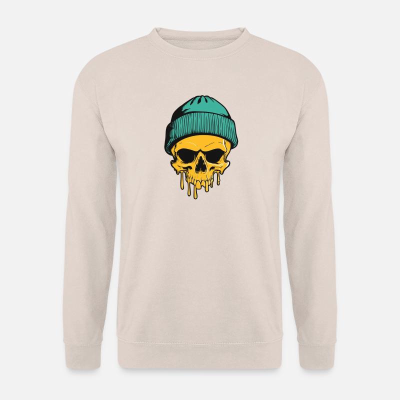 Schädel - Unisex Pullover - Sand
