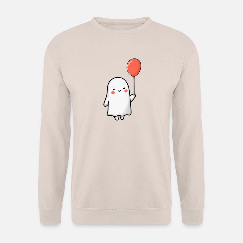 Geist und Ballon - Unisex Pullover - Sand