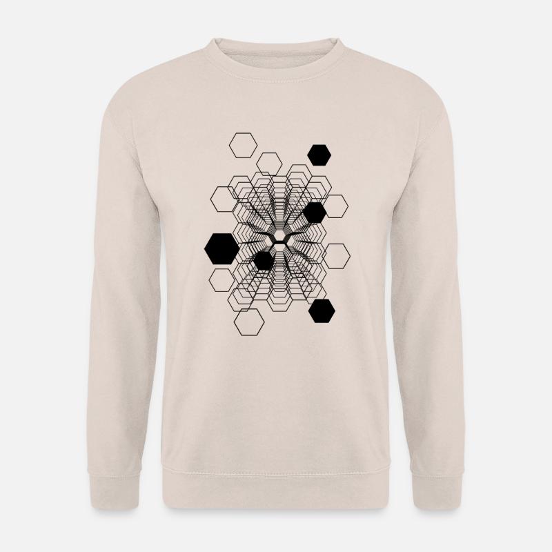 Kosmische Honeycomb - Unisex Pullover - Sand
