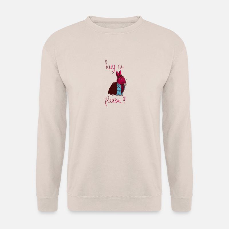 hug me - Unisex Pullover - Sand
