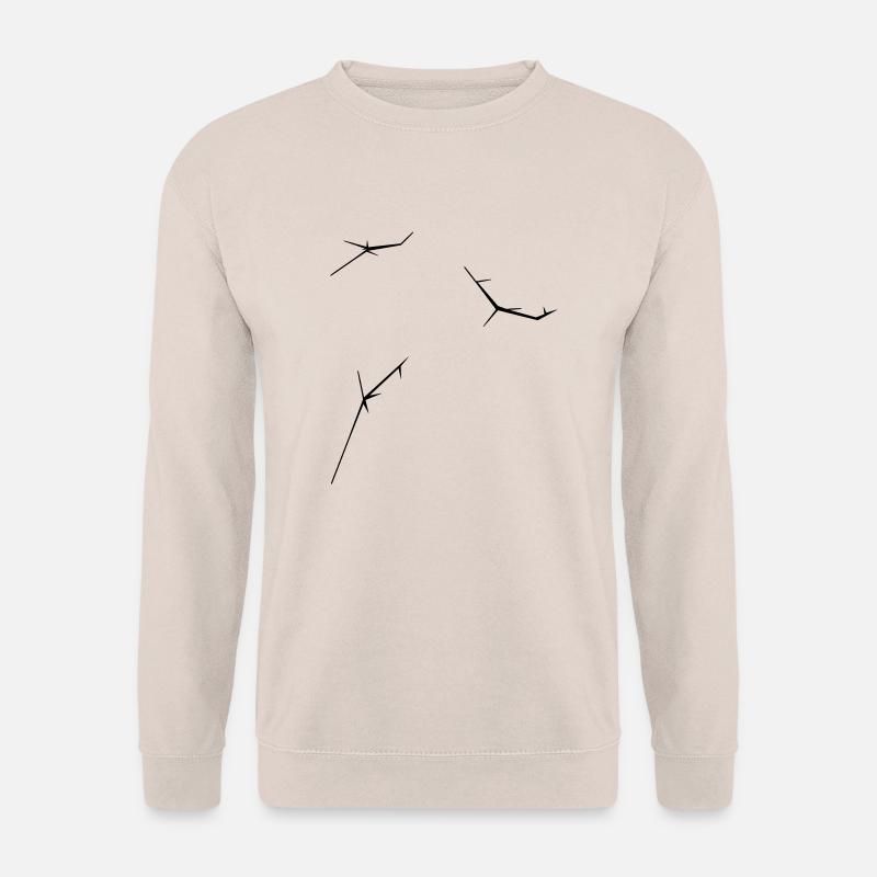 Riss - Crack - Unisex Pullover - Sand