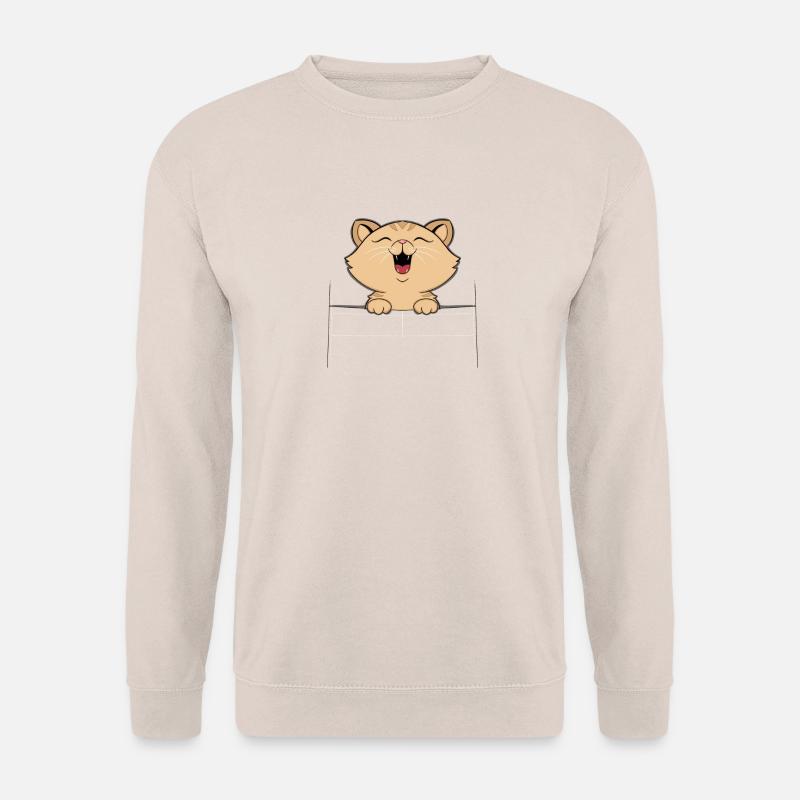 Katze - Unisex Pullover - Sand