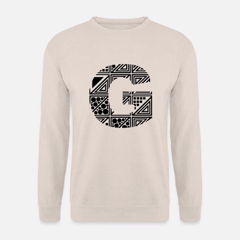 Buchstabe G - Unisex Pullover - Sand
