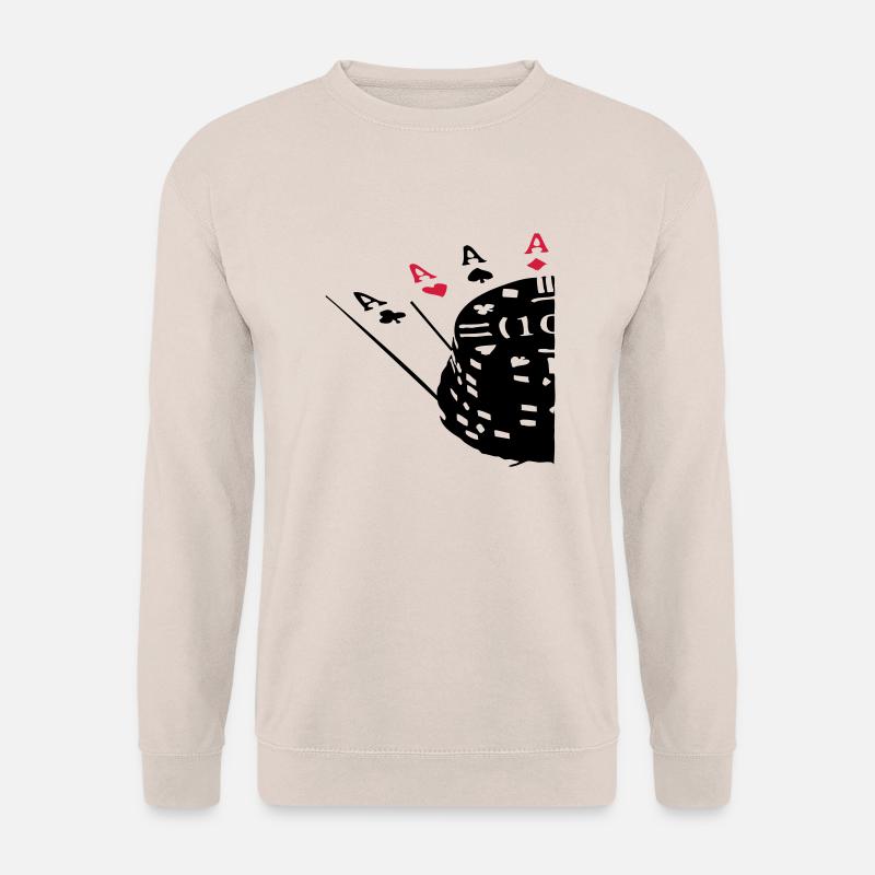 aces_2clr - Unisex Pullover - Sand