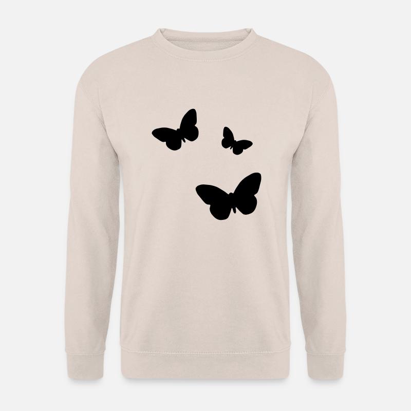 Schmetterlinge - Unisex Pullover - Sand