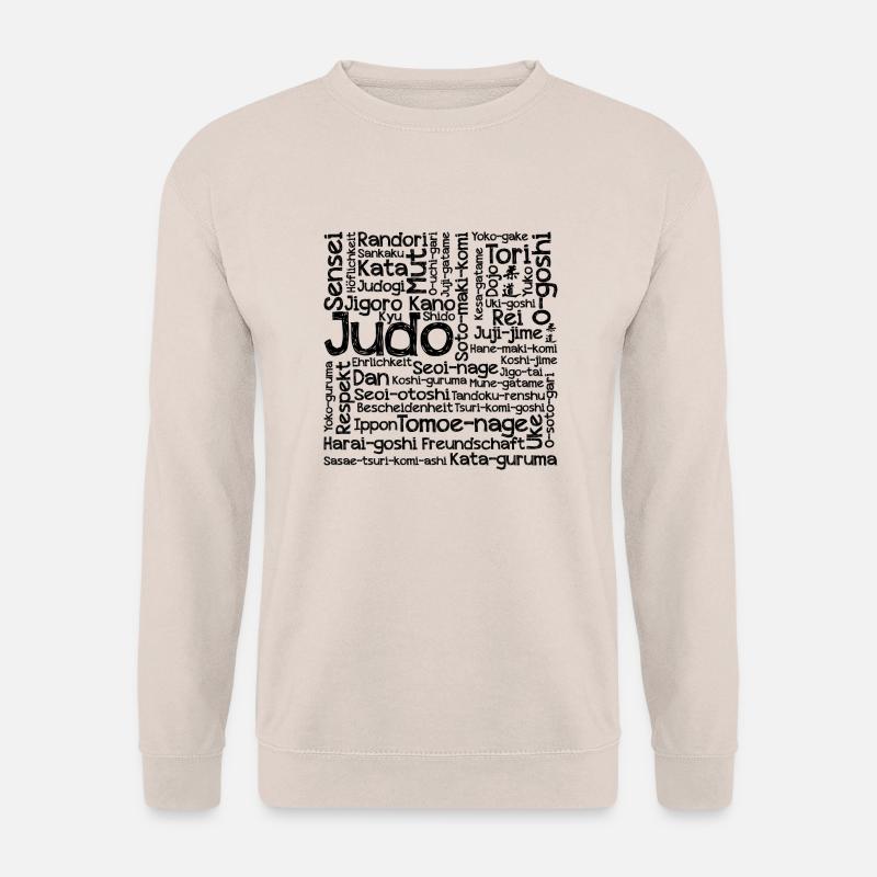 Judo Techniken - Unisex Pullover - Sand