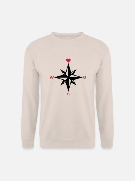 north_heart_072011_c_2c - Unisex Pullover - Sand