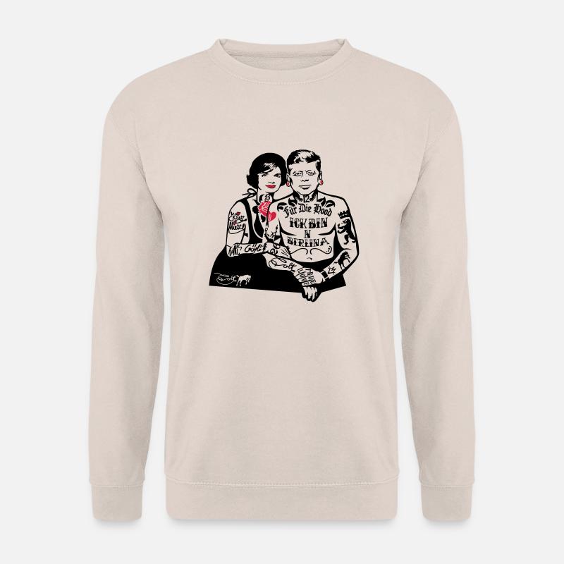 Für Die Hood - Berlin (für helle Hintergründe) - Unisex Pullover - Sand