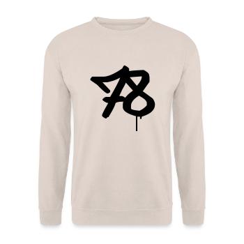 Tag : 78 - Sweat-shirt Unisexe - sable - Devant - Alina (178cm) & Michal (187cm)