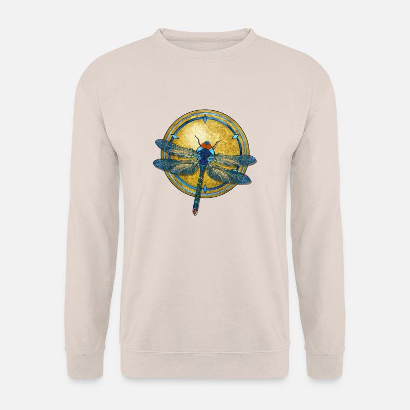 Libelle Jugendstil - Unisex Pullover - Sand