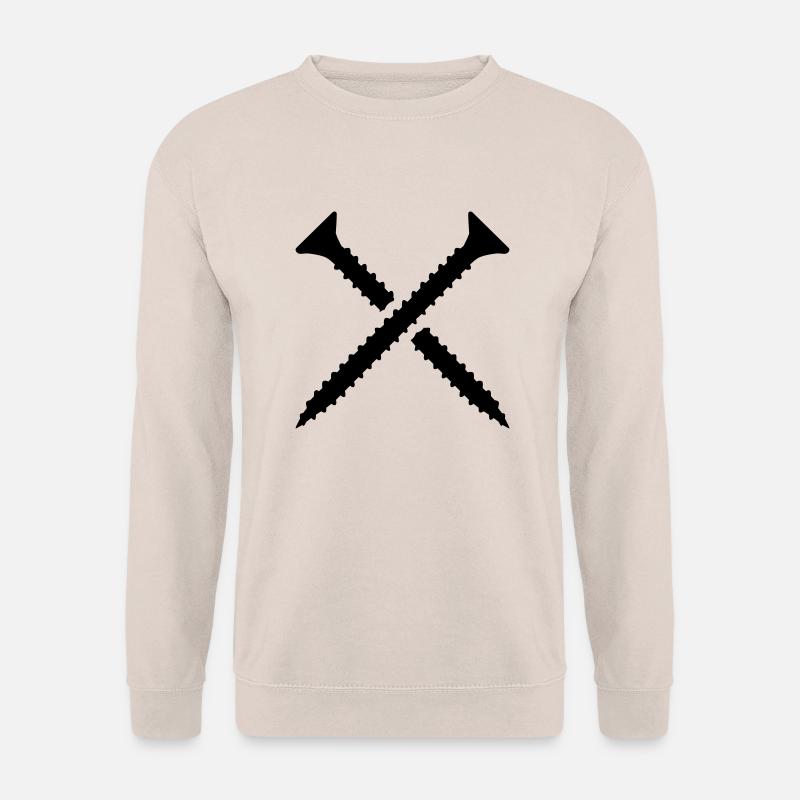 Schraube - Unisex Pullover - Sand