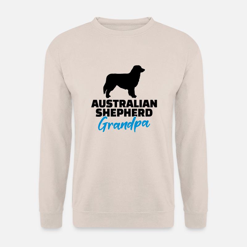 Australian Shepherd - Unisex Pullover - Sand