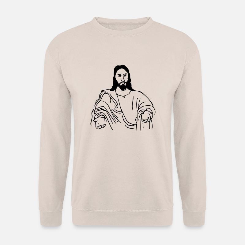 jesus - Unisex Pullover - Sand