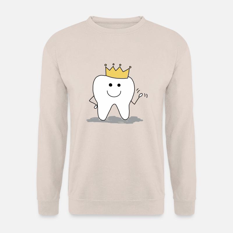 Fröhlicher Zahn - Unisex Pullover - Sand