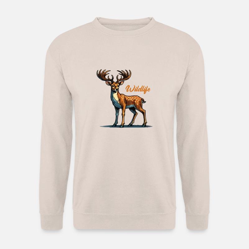 reh wildlife - Unisex Pullover - Sand