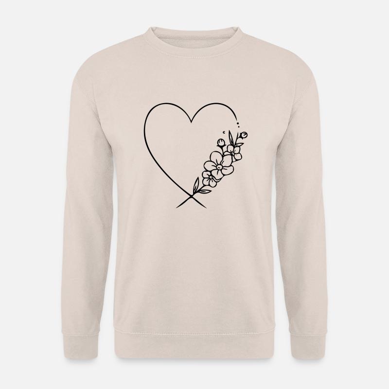 Herz - Unisex Pullover - Sand