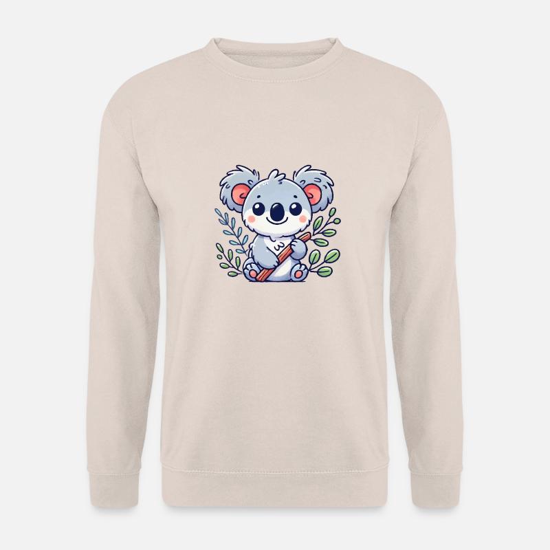 Koalabär Comic - Unisex Pullover - Sand