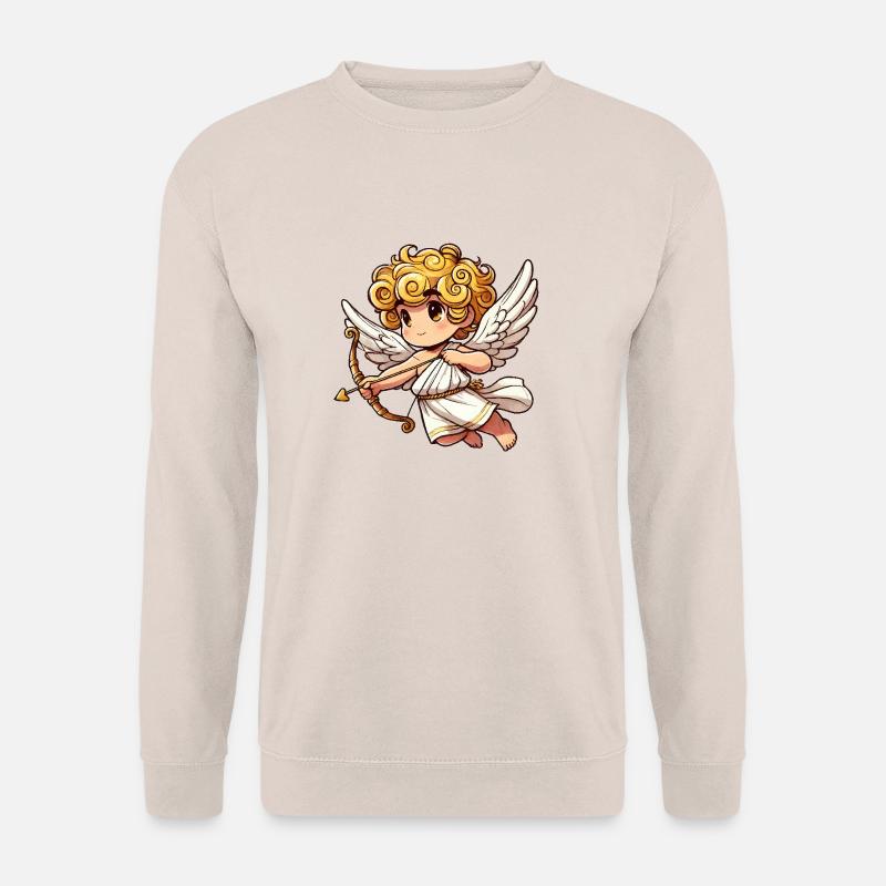 Engel Comic Amor - Unisex Pullover - Sand