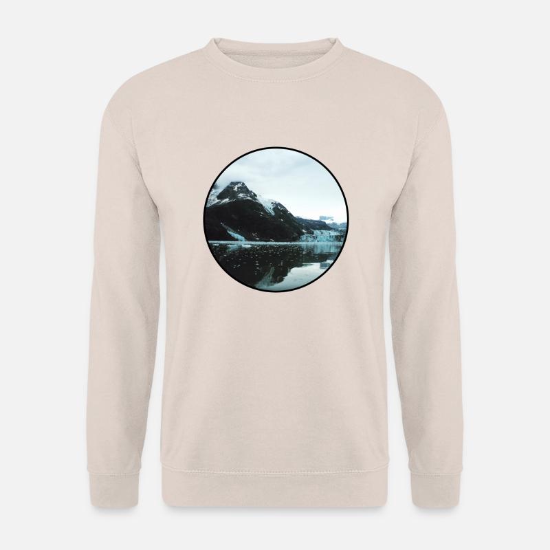 Nature - Mountains - Forest - Photography - Cool S - Unisex Pullover - Sand
