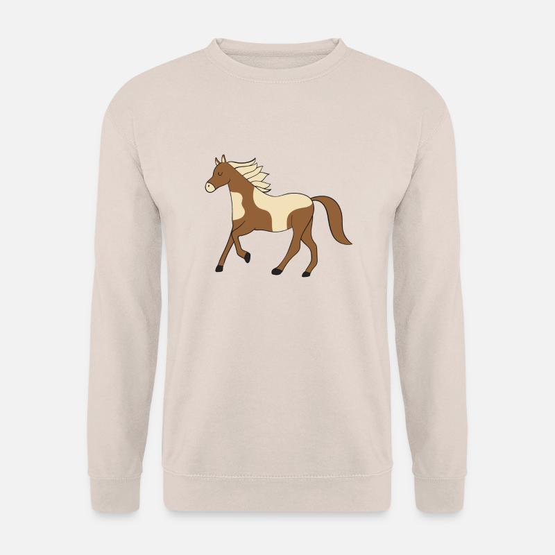 Pferd - Unisex Pullover - Sand
