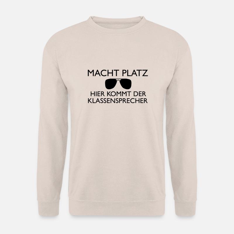 Klassensprecher - Macht Platz - Unisex Pullover - Sand