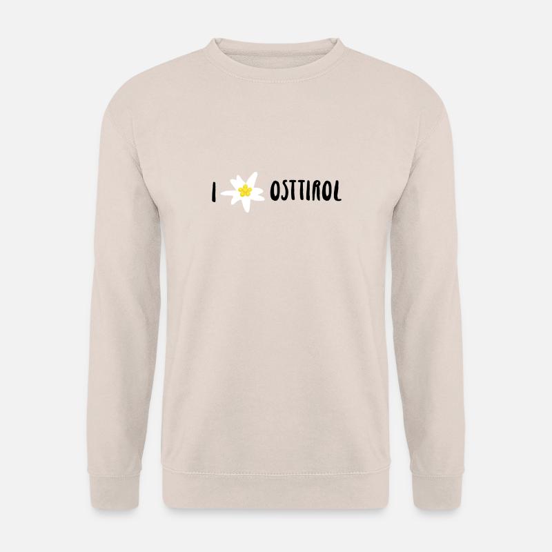 I love Osttirol Edelweiss Edition - Unisex Pullover - Sand