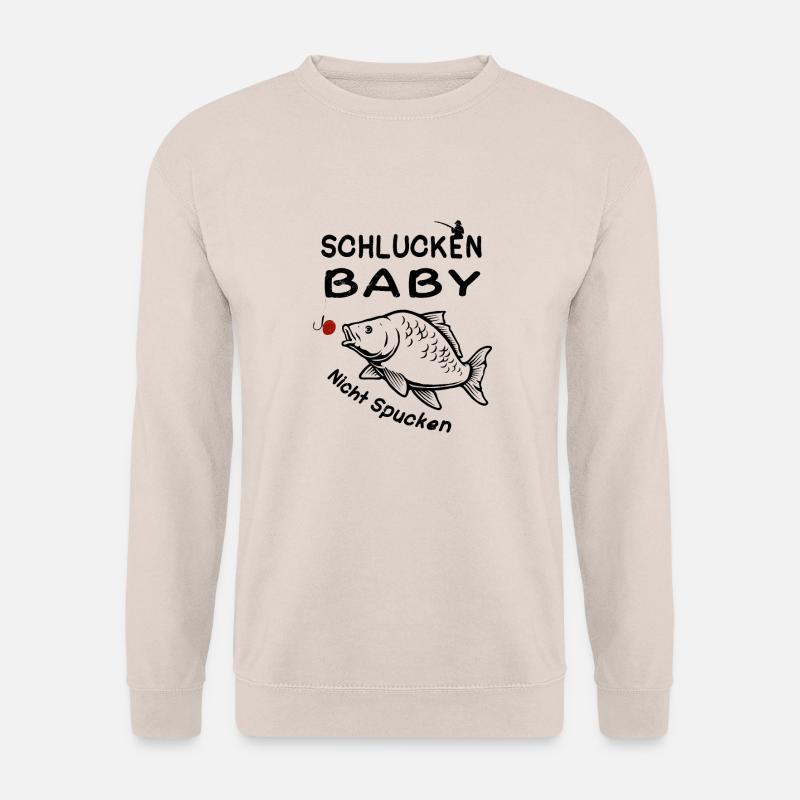 Karpfen Angeln - Unisex Pullover - Sand