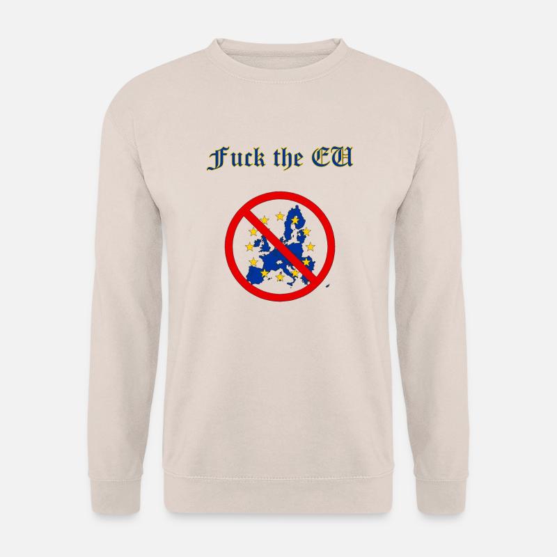 Fuck the EU - Unisex Pullover - Sand
