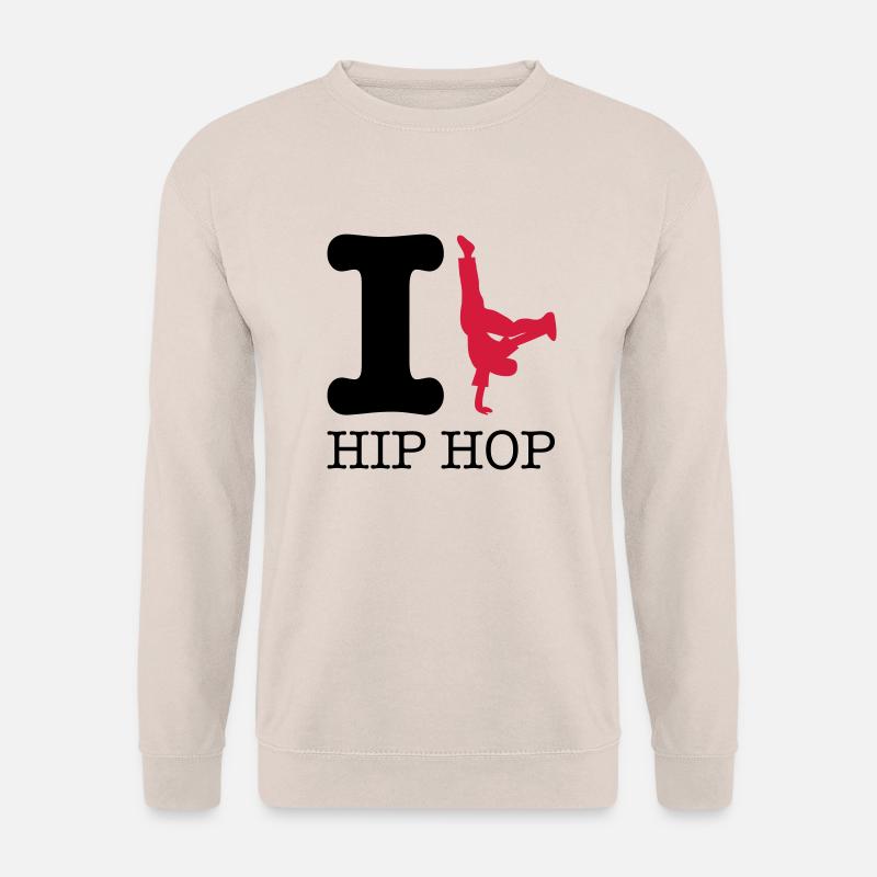breakdance_hip_hop - Unisex Pullover - Sand