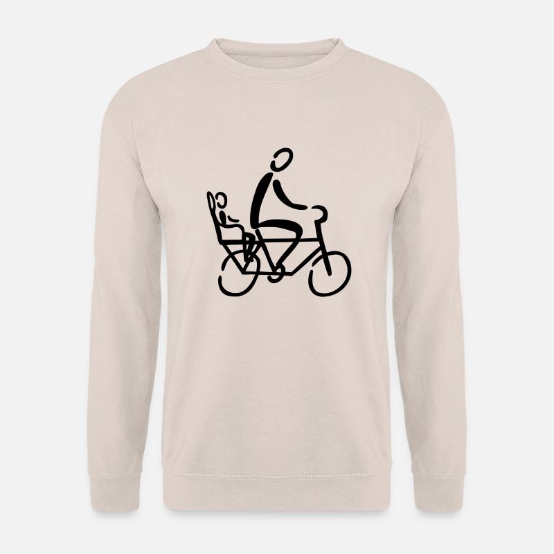 Fahrradsitz - Unisex Pullover - Sand