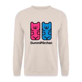 GummiPärchen - Unisex Pullover - Sand - Vorne - Alina (178cm) & Michal (187cm)
