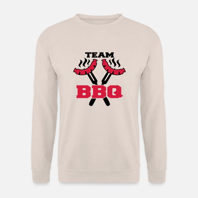 Team BBQ Logo - Unisex Pullover - Sand