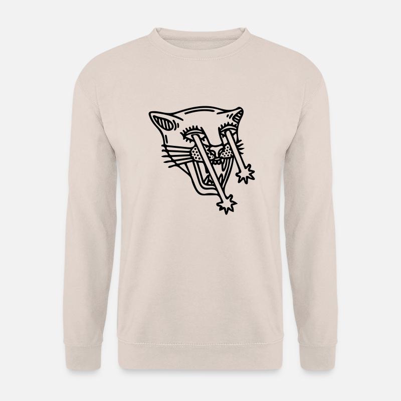 Katzenlöwe - Unisex Pullover - Sand