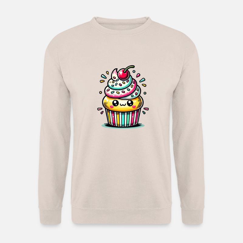 cupcake 1 - Unisex Pullover - Sand