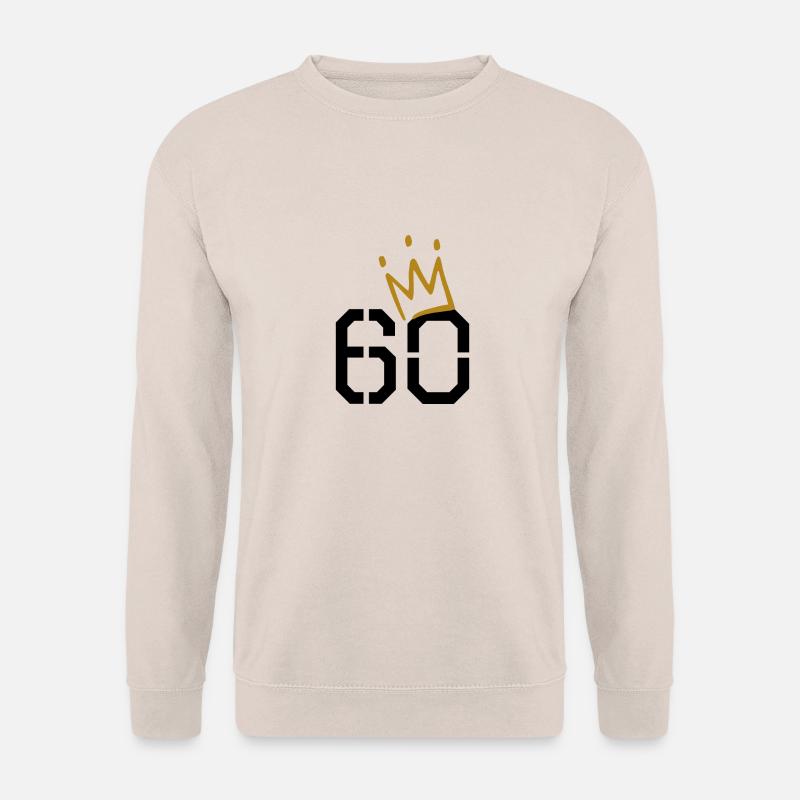 60 Geburtstag - Unisex Pullover - Sand