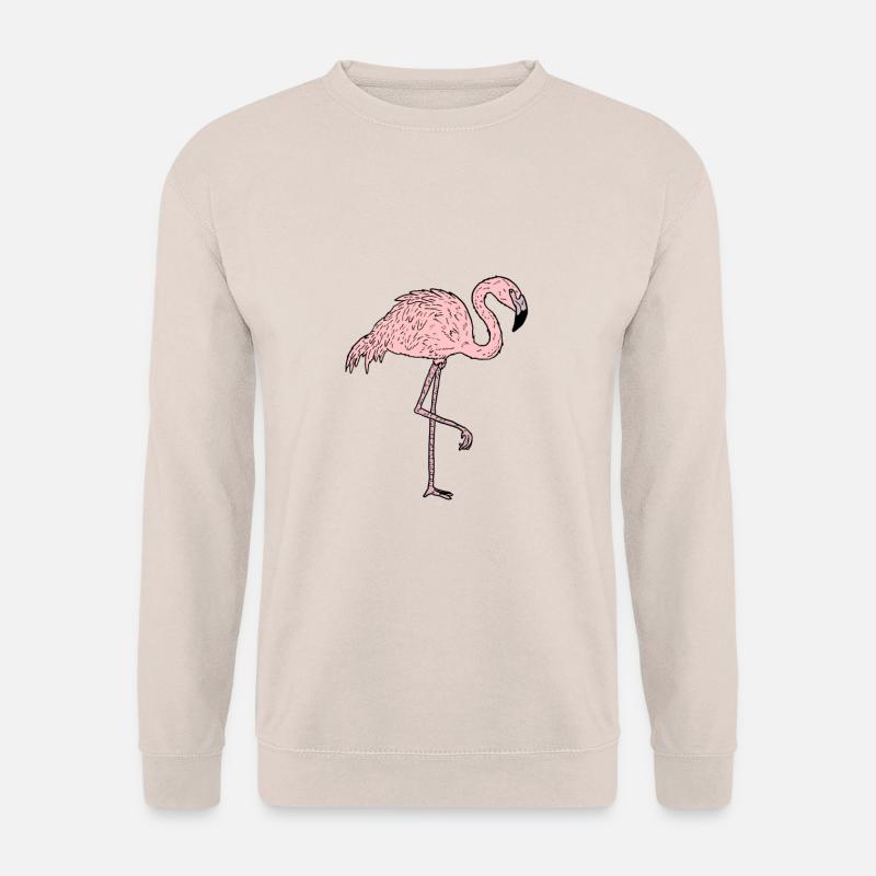 Flamingo - Comicstyle - Unisex Sweatshirt - sand