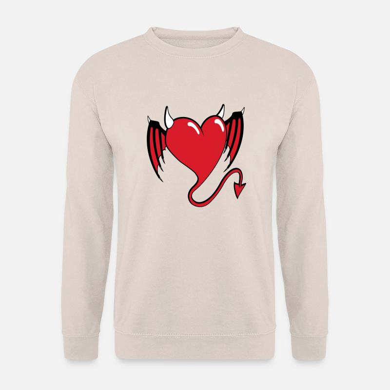 HerzTeufel - Unisex Pullover - Sand