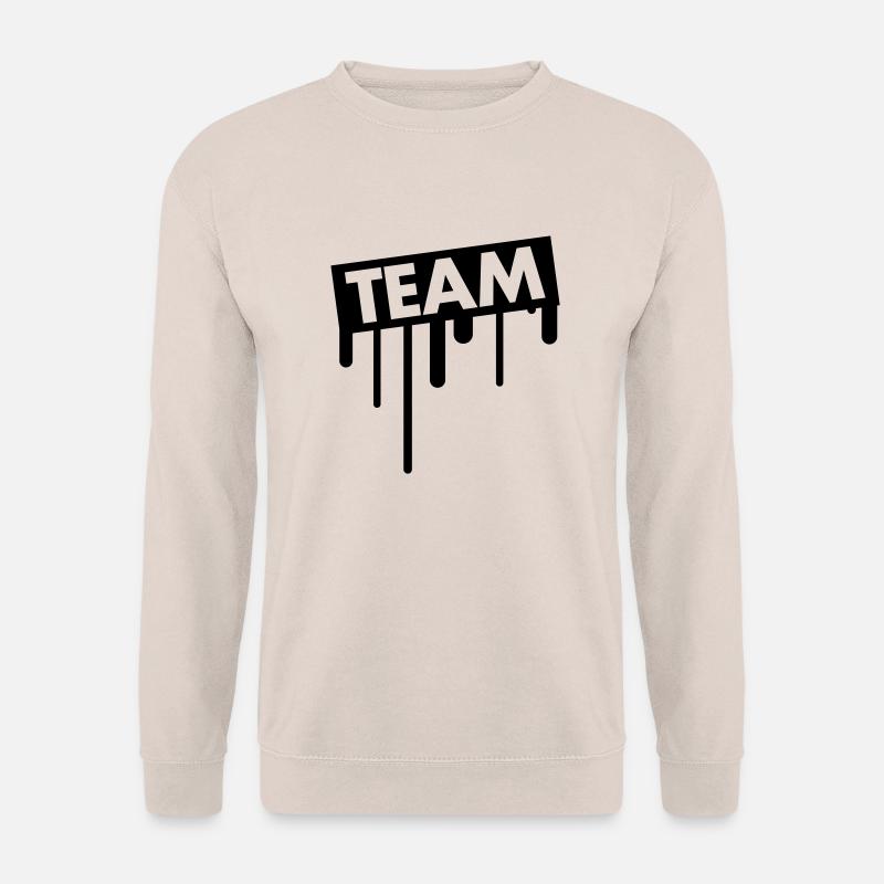 team_graffiti - Unisex Pullover - Sand