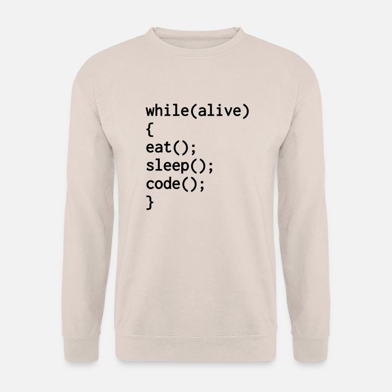 Entwickler / Informatiker / Programmierer / - Unisex Pullover - Sand
