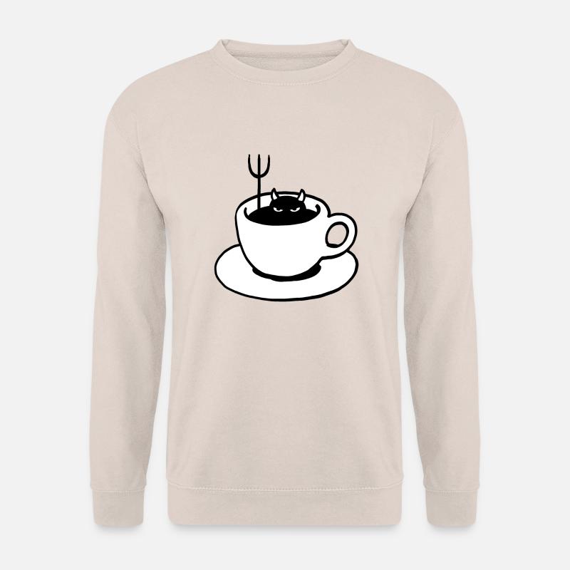 Kaffeeteufel - Unisex Pullover - Sand