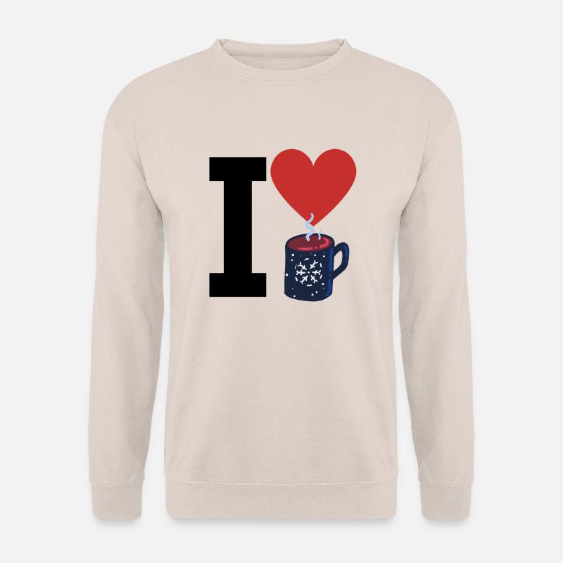 I Love Glühwein - Unisex Pullover - Sand