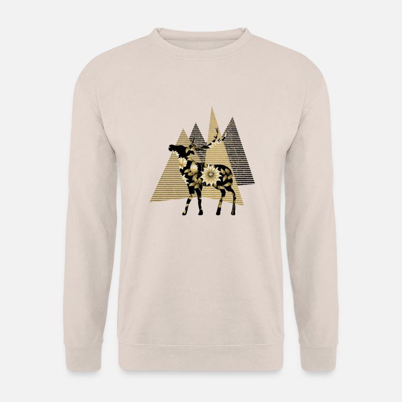 Hirsch - Unisex Pullover - Sand