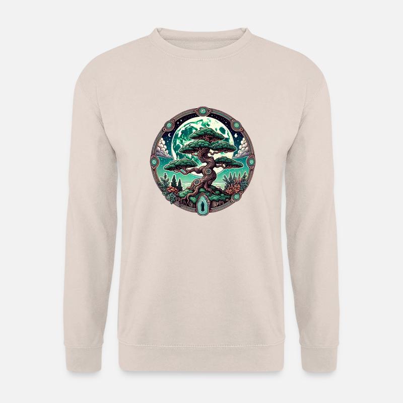 Uralter Baum des Lebens - Unisex Pullover - Sand