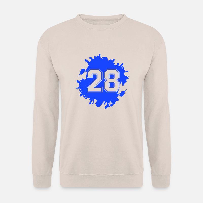 28 klecks - Unisex Pullover - Sand