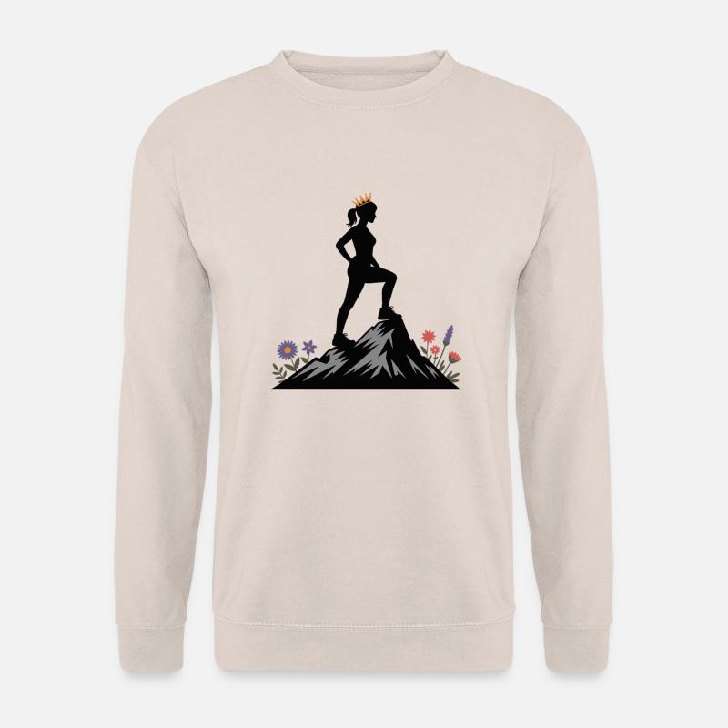 Gipfelkönigin - Unisex Pullover - Sand