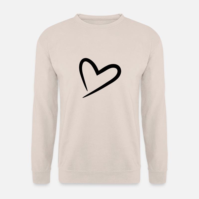 Herz - Unisex Pullover - Sand